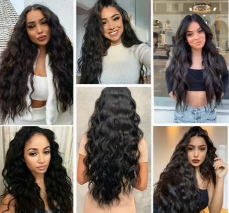 4 Bundles Dainaer Peruvian Wave 100% ...